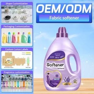 Fabric Softener Long Lasting Fragrance Anti Static Laundry Companion OEM Soft Care Solution Cleaning Products