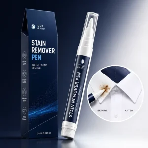 Fabric Stain Remover Pen for Clothes Portable Spot Cleaner for Coffee Sauce Oil Makeup Laundry Travel Essentials