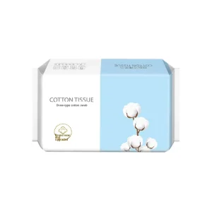 Facial Cleansing Facial Tissue Disposable Coton Soft Thickened Face Cleaning Makeup Remover Pull out Dry Wet Tissue