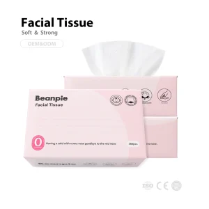 Facial Tissue Gentle Hypoallergenic Alcohol Free Unscented Customizable for Daily Face Cleaning and Skincare