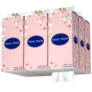 Facial Tissue Paper 2 3 4 Ply Tissue Extraction Paper Soft Facial Tissue Paper for Home