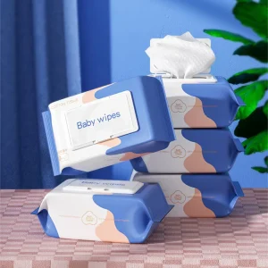 Factory 100% Biodegradable Customization High Quality Organic Pure Water Baby Cleaning Water Wet Wipes