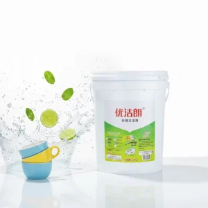 Factory 20KG Kitchen Lemon Dishwashing Liquid Eco Friendly Disposable Mildly Acidic Transparent Detergent