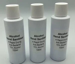 Factory 250ml 300ml 500ml PE Plastic Bottle for Hand Sanitizer