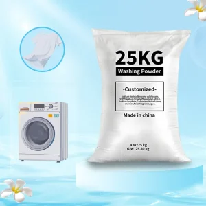 Factory 25KG Bulk High Quality Laundry Detergent OEM ODM Custom Washing Soap Powder