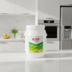 Factory 25kg Eco Friendly Disposable Transparent Large Bucket Youjielang Lemon Dishwashing Liquid Kitchen 5% 15%