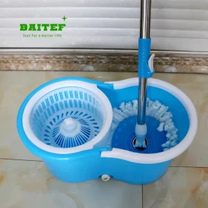 Factory 360 Degree Magic Rotating Floor Mop Bucket Set Premium Mops for Convenient Cleaning