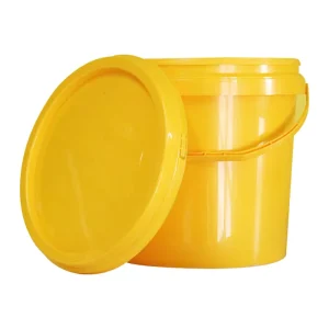 Factory 3L Round Plastic Bucket Ice Cream Bucket 3 Liter Bucket