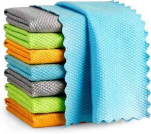 Factory Absorbent Antibacterial Scratch-Free Polishing Cloths for Window Screens and Kitchen Drying