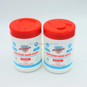 Factory Barrel-Packed Adult Hand Disinfecting Soft Wet Wipes