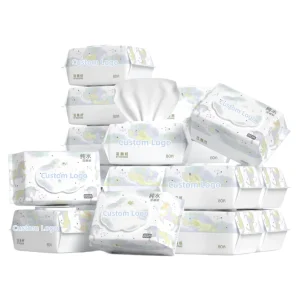 Factory Biodegradable Flushable Wet Toilet Paper Custom Logo Household Cleaning Wipes Flushable Wet Wipes