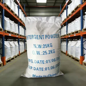 Factory Bulk 25kg Eco-Friendly Laundry Detergent Powder for Washing Machines