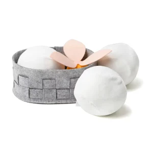 Factory Bulk Supply 100% Organic New Zealand Wool Dryer Balls Reusable Laundry Softener Custom Cotton Bag Pack