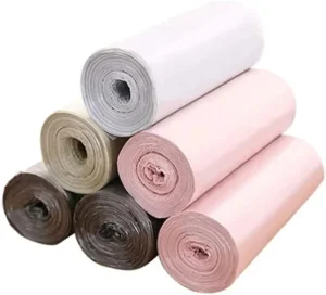 Factory Clear Heavy-Duty Flat Disposable Custom Plastic Garbage Bags on Roll