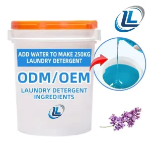 Factory Concentrated Laundry Detergent Raw Materials with Water to Make Rich Foam for Apparel Use