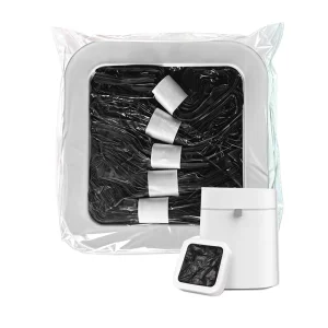 Factory Continuous Garbage Bag Refill Bags Square Ring Automatic Trash Bin Replacement Bags Compatible with T1