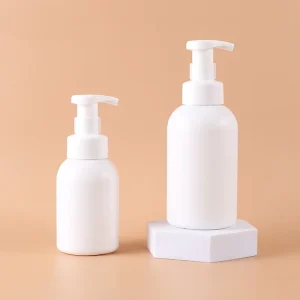 Factory Custom Color & Capacity 50ml-500ml PET Foam Bottle Hand Sanitizer Lotion Shower Gel Shampoo Container with Mousse Pump