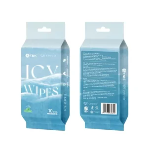 Factory Custom Eco-Friendly Nonwoven 10pcs Extra-Soft Travel Cold Wet Wipes Pure Water Cooling Wipes
