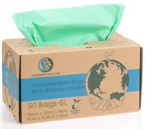 Factory Custom Eco Friendly Trash Bag 100% Compostable Garbage Bag Biodegradable