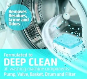 Factory Custom Fragrance Solid Disposable Noncorrosive Washing Machine Cleaning Tablets Fit All Washers