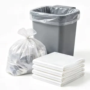 Factory Custom Heavy Duty Garden Yard Office Large Trash Bag 30 40 55 Gallon Strong PE Clear Plastic Garbage Bags