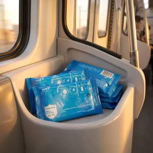 Factory Custom High Quality 10PCS 75% Alcoholic Wet Wipes Multipurpose with 99.9% Sterilization Rate for Car