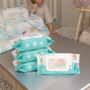 Factory Custom Household Hand Sanitary Cleansing Wipes Mens Baby Facial Skin Care Wet Wipes 100 Units Tissue Paper