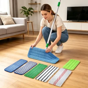 Factory Custom Mop Clotsh Microfiber Spray Mop for Floor Cleaning 360 Degree Rotating Flat Mop with Reusable Washable Pads