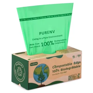 Factory Custom PLA 100% Compostable Biodegradable Trash Bin Bags