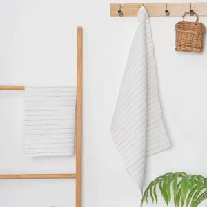 Factory Custom Woven Soft Quick drying Eco Friendly Kitchen Tea Towels Cotton Linen Dish Towels Table Napkins CE