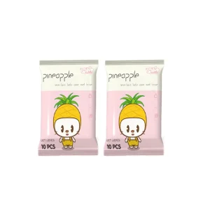 Factory Customized 10PCS Wet Tissues Baby Cleansing Wipes Custom Designed Wet Wipes for Babies