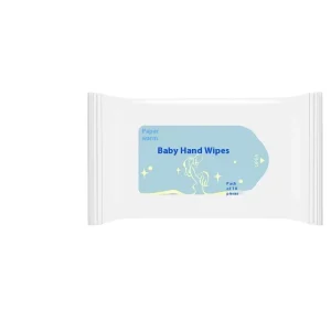 Factory Customized Logo 10 Pcs Soft Eco-Friendly Non-Woven 18x20cm Wet Cleansing Wipes for Infants Pregnant Women Children