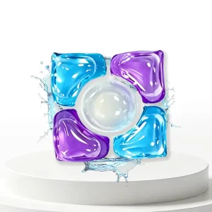 Factory Direct 3-in-1 Multi-Chamber Concentrated Laundry Detergent Capsules, Cold-Dissolving, Color Guard OEM ODM