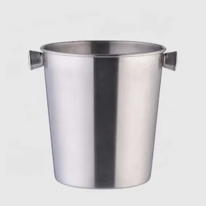 Factory Direct 3.8L Custom Stainless Steel Metal Large Wine Ice Buckets Beer Big Champagne Bucket
