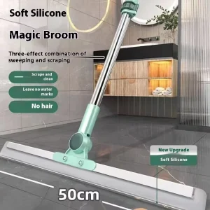 Factory Direct 35/50 cm Silicone Water Squeegee for Household Bathroom