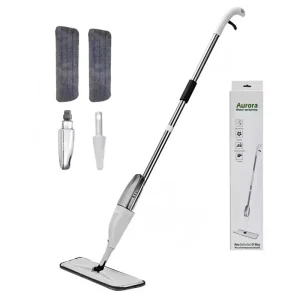 Factory Direct 360-Degree Long-Handle Spray Mop with Sprayer for Household Use