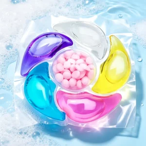 Factory Direct 6 in 1 Laundry Detergent Pods with Scent Booster Beads and Multi Chamber Capsules