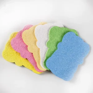 Factory Direct Bio Microneedling Sponge Spicules Compressed Cellulose Sponge Sheets Kitchen Pop-Up Sponge