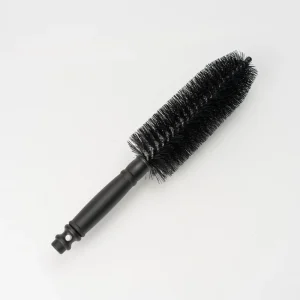 Factory Direct Car Wheel Brush with Ultra-Soft Bristles for Auto Interior and Dashboard Cleaning