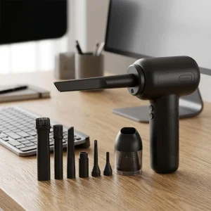Factory Direct Cordless Handheld air duster with Blowing and Suction Function multi nozzle Design for Blowing Dust and Inflating