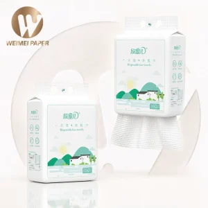 Factory Direct Cotton Face Towels Hangable Disposable Soft Highly Absorbent 1 Ply Bottom Dispensing