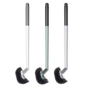 Factory Direct Customisable Arc Handle PP Material Multi-Angle Toilet Brush Scrubber