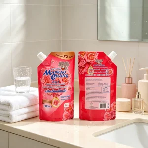 Factory Direct Customized Leakproof Sanitizer Gel Stand-Up Spout Pouch for Laundry Detergent and Liquid Soap Packaging