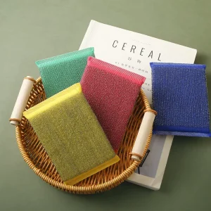Factory Direct Durable Double-Sided Water-Absorbent Dishwashing Scrub Pad