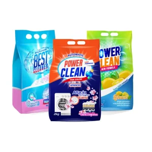 Factory Direct Eco-Friendly Fragrance Laundry Detergent Soap Powder High Foam Customized Package