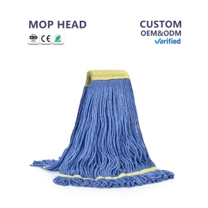 Factory Direct High Quality Cotton & Polyester Mop Head for Home & Hotel Cleaning