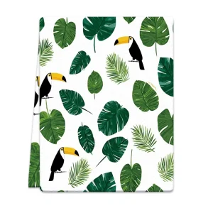Factory Direct Hypoallergenic Microfiber Cartoon Print Square Kitchen Towel Absorbent Dish Cloth Custom Size