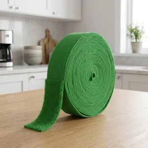 Factory Direct Non Scratch Sponge Scourer Raw Material Sponge Scourer Cloth Roll