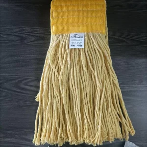 Factory Direct Recycled Cotton Wet Mop for Household and Commercial Cleaning