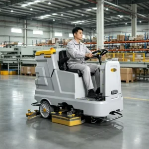 Factory Direct Ride-On Floor Scrubber Machine Industrial Cleaning Equipment OEM ODM